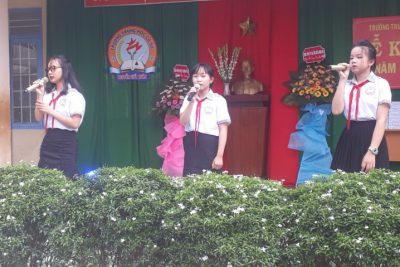 TRƯỜNG THCS NGUYỄN VIẾT XUÂN KHAI GIẢNG NĂM HỌC 2020-2021
